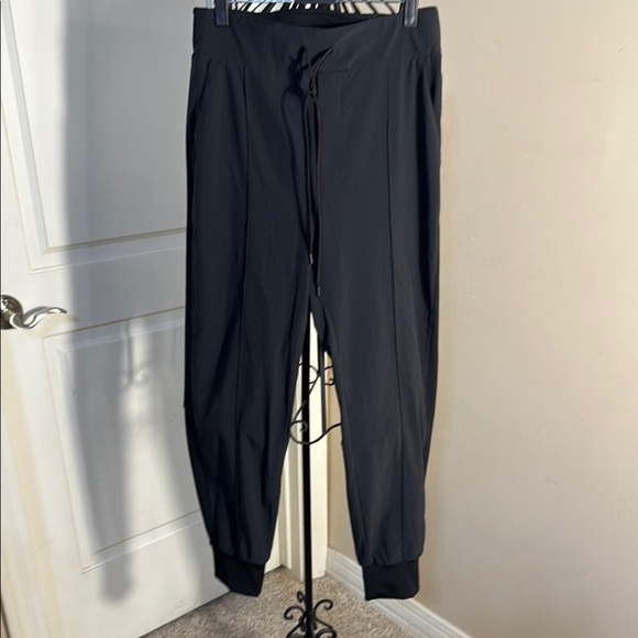 Zella Black Jogger Sweatpants with Elastic Cuffs - Picture 1 of 7
